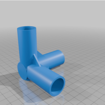 20mm Boru Bağlantısı 3 Yollu