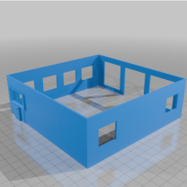 1:48 Ölçek 24×24 Küçük Drive-Thru