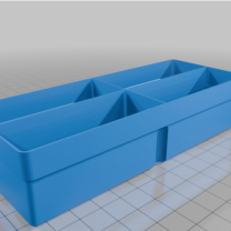 Akro-Mils 4 Bölmeli Ayırıcı