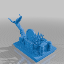 XL Uyumlu Temel Sarmaşık Kaplı Tapınak