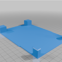 Build A Cade Pedal Tabanı İçin Alt Plaka