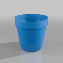 Tepsili, Terracotta Tarzı Basit Saksı