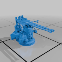 Bofors 40mm Çift Namlu Deniz Uçaksavar Topu