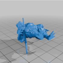 Bullywug samuray minyatür