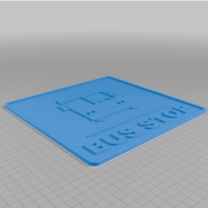 Otobüs durağı tabelası