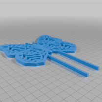 Saksı için kelebek çubuğu