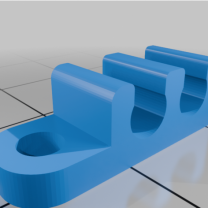 B74.2 RC Araba için ESC Kablo Braketi