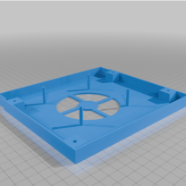 Anycubic Kobra 2 Max Sessiz Noctua 12V Fan İçin Değiştirilmiş Anakart Kapağı