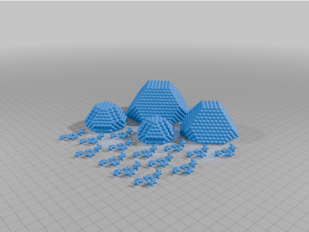 Yapı bloğu seti (nanoparçacıklar)