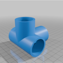 3/4 PVC Boru Bağlantısı (4 Yollu)