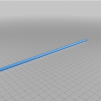 6mm x 260mm Çift Uçlu Şiş