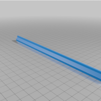 8mm Slot Alüminyum Profil Kapağı