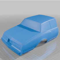 1/10 Ölçek Chevy Monte Carlo RC Gövdesi