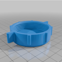 1 1/2 İnç Drenaj Borusu Uç Kapağı