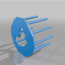 Çatılı Afrika Kabilesi Kulübesi