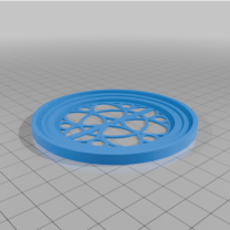 Dairesel Pencere (1:12 Bebek Evi Ölçeği)