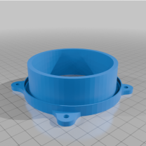 120mm Fan → 80mm Boru Adaptörü