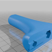 Anschutz biatlon tüfeği için arka kanca