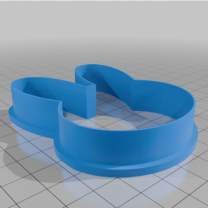 Tavşan kafası kurabiye kalıbı