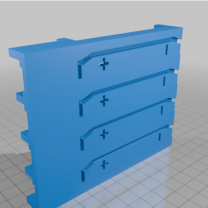 TP4056 4×21700 İçin Taban