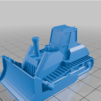 Buldozer anahtarlığı