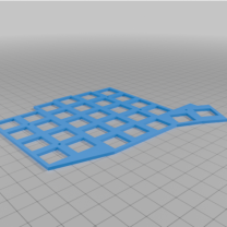 Sofle V2 Encoder İçin Üst Plaka