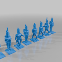 1/100 Fransız 1796 Piyade Komutanlığı (Mirleton Şapkalı)