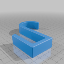 SCAD Özelleştirilebilir Duş Askısı