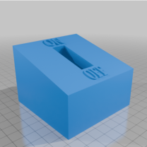 Yerinde Baskı Olan Sallantılı Anahtar Fidget için Kutu