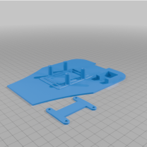 AtomRC Dolphin F405Wing Mini BN220 GPS Arka Montaj Plakası