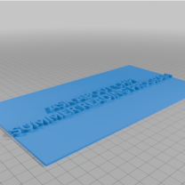 CHPL Yaz Okuma Programı Bilgi Levhası