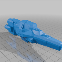 ANS Vauxhall Sınıfı Hafif Kruvazör (Nebulous Fleet Command, 1:1800 Ölçek)