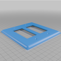 2’li Decora Duvar Anahtar Plakası