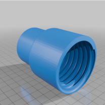 50mm Vakum Hortumu → 50mm HT PVC Boru Adaptörü