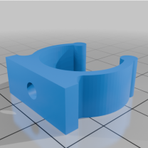 1/2 PVC Sch40 Boru Klipsi (OD 0.850 in / 21.5 mm)