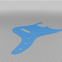 Bronco bas pickguard