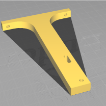 CNC Lazer Kazıyıcı Çerçeve Yan Parçası (Delikli)