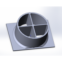 Mobil Klima İçin Hava Kanalı Flanşı