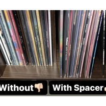 Vinyl Plak Arka Mesafe Aparatı 3D Baskı