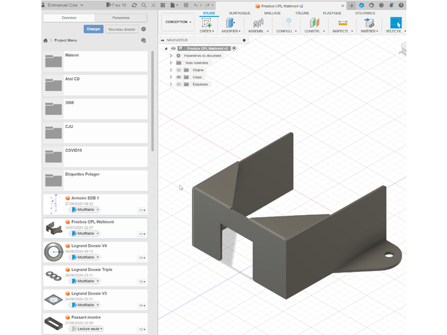 FreeBox Alim Duvar Montaj Destek Parçası - Görsel 2