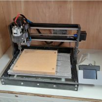 2.8 İnç Dokunmatik Ekranlı Grnlucja GRBL CNC Offline Kontrol Cihazı Tutucu 3D Baskı