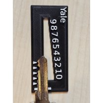 Yale Anahtar Kod Çözücü 3D Baskı