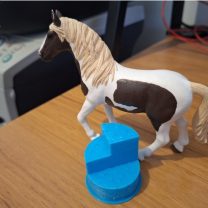 Schleich Atlar İçin Montaj Bloğu 3D Baskı