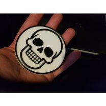 Kafatası Bardak Altlığı