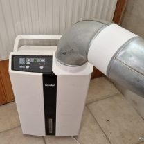 125mm Havalandırma Borusu İçin Hava Kurutucu 3D Baskı