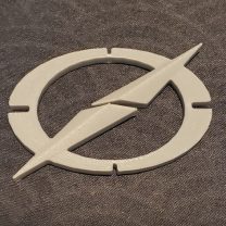 3D Baskı Power Rangers Operation Overdrive Amblem