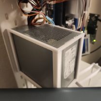 Ikea Skadis Pegboard Klipsli ATX Güç Kaynağı PSU Braketi 3D Baskı