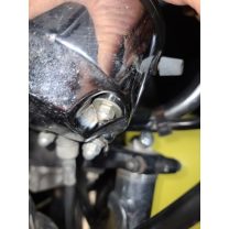 1980 Yamaha XS1100 Takometre ve Hız Göstergesi Muhafazası Damperi 3D Baskı