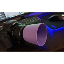 EF-S 18-55mm Lens Hood 5mm Dudaklı 3D Baskı