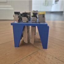 SFP ve SFP Transceiver Depolama Rafı 3D Baskı